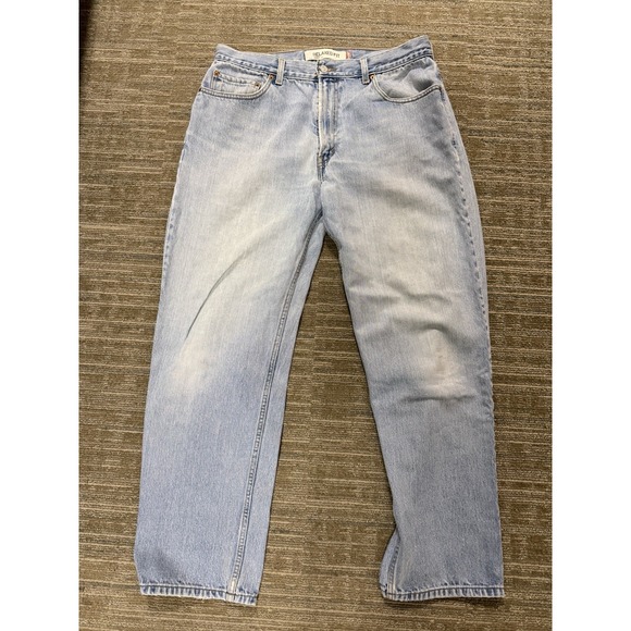 VTG Levi's 550 Men's Relaxed Fit Jeans - Stonewash Blue (00550-4891) 36/32 - Picture 1 of 7